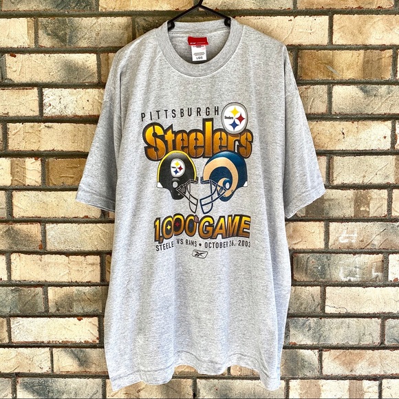2003 Pittsburgh Steelers 1000th Game Graphic Tee